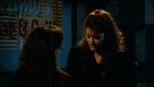 a woman talking to another woman with the words " i don 't want to have anything to do with "