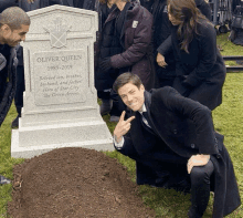 Barry Allen Grave GIF - Barry Allen Grave Meme GIFs
