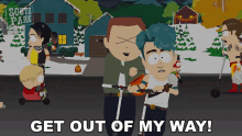 Get Out Of My Way Stephen Stotch GIF - Get Out Of My Way Stephen Stotch South Park GIFs