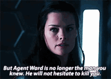 Agent Ward No Longer The Man You Knew GIF - Agent Ward No Longer The Man You Knew He Will Not Hesitate To Kill You GIFs