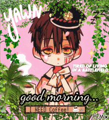 Good Morning Hanako Tbhk GIF
