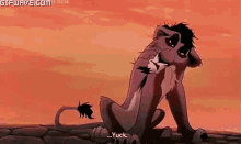 恶心 GIF - Lion King Yuck Eww GIFs