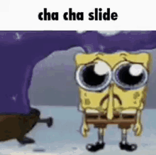 Cha Cha Slide Wah Wah GIF - Cha Cha Slide Wah Wah Spongebob Cry GIFs