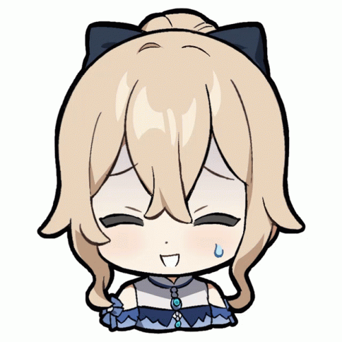 Genshin Impact Emote Sticker Genshin Impact Emote Jean Descubre Y