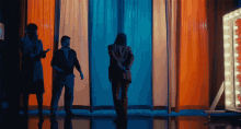 Grand Entrance Its Showtime GIF - Grand Entrance Its Showtime Open Curtains GIFs