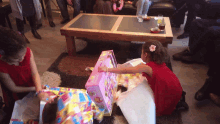 Gift Opening Excited GIF