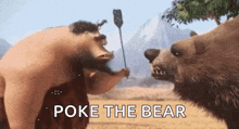 Poke Bear GIF - Poke Bear Dont GIFs