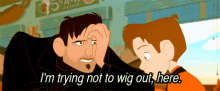 The Iron Giant Wig Out GIF