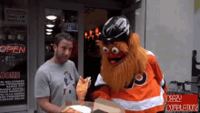 Gritty Philadelphia Flyers GIF - Gritty Philadelphia Flyers Flyers GIFs
