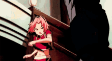Sakura Haruno GIF - Sakura Haruno Battle GIFs