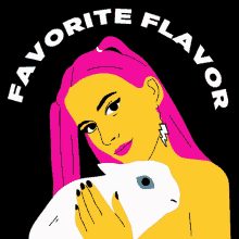 Virginmiri Favorite Flavor GIF - Virginmiri Favorite Flavor Bunny GIFs
