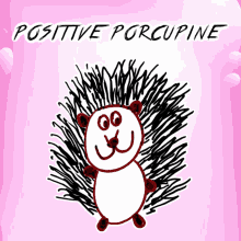 Positive Porcupine Veefriends GIF - Positive Porcupine Veefriends Happy GIFs