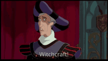 witchcraft hunchback of notre dame frollo animated