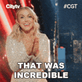 That Was Incredible Lindsay Ell GIF - That Was Incredible Lindsay Ell Canadas Got Talent GIFs