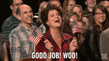 Amy Poehler Good Job GIF - Amy Poehler Good Job Woo GIFs