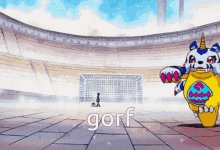 Gorf Gabumon GIF - Gorf Gabumon Digimon GIFs