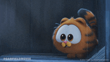 All Alone And Scared Garfield GIF - All Alone And Scared Garfield The Garfield Movie GIFs