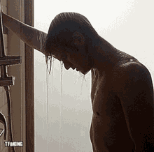 lucas till macgyver shower wet