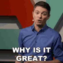 Why Is It Great Rene Butler GIF - Why Is It Great Rene Butler Overtakegg GIFs