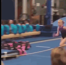 Gymnastics Girl GIF - Gymnastics Girl Flip GIFs