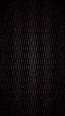 a black background with a grid pattern that looks like a speaker grill