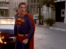 Superman Dean Cain GIF - Superman Dean Cain Cool Down GIFs