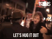 travis fran healy andy dunlop hug it out lets hug it out