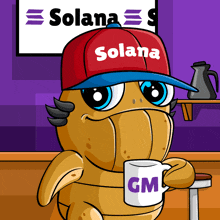 Love Monster Solana GIF - Love Monster Solana Gm GIFs