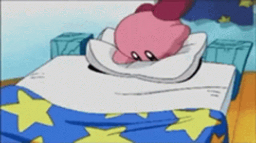 Kirby Wake GIF - Kirby Wake Up GIFs