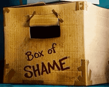 Box Of Shame GIF - Box Of Shame Box Shame GIFs