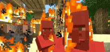 Minecraft Game Day GIF - Minecraft Game Day Burn GIFs