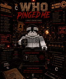 a poster for cursed c who pinged me