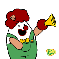 Pants Bear Clown Meme Sticker - Pants Bear Clown Meme Clown Stickers