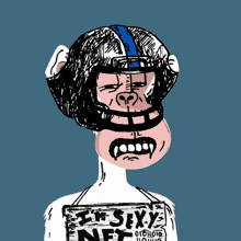a cartoon of a monkey wearing a hat and a shirt with flowers