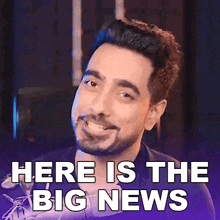 Here Is The Big News Unmesh Dinda GIF - Here Is The Big News Unmesh Dinda Piximperfect GIFs