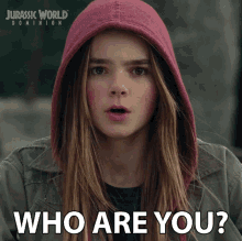 who are you maisie lockwood isabella sermon jurassic world dominion whats your identity