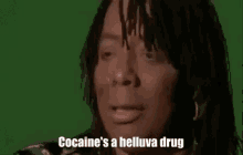 Cocaine Cocaines A Hell Of A Drug GIF - Cocaine Cocaines A Hell Of A Drug GIFs