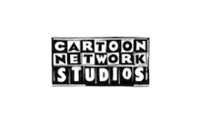 a logo for earthen network studios with cartoon characters on it
