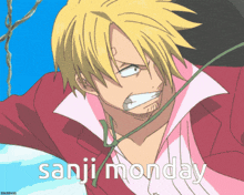 Sanji Sanji Monday GIF - Sanji Sanji Monday Conkhole GIFs