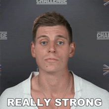Really Strong Tristan Phipps GIF - Really Strong Tristan Phipps The Challenge World Championship GIFs