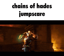 Chains Of Hades Jumpscare Fortnite GIF - Chains Of Hades Jumpscare Fortnite Ares GIFs