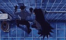 Batman And Robin Fighting GIF - Batman And Robin Fighting Legendary Tdkr GIFs