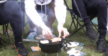 Barbequing Miniminter GIF