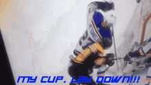 St Louis Blues My Cup Lay Down GIF - St Louis Blues My Cup Lay Down GIFs
