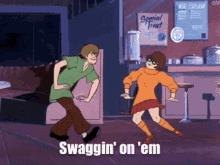 Shaggy Velma GIF - Shaggy Velma Swag GIFs