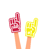 5hour Energy Giant Hands Sticker - 5hour Energy Giant Hands Sports Stickers
