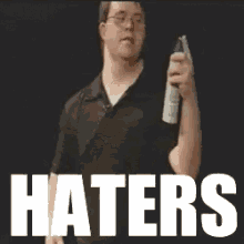 Haters Comb GIF