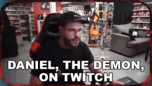 Daniel The Demon On Twitch Danielthedemon GIF - Daniel The Demon On Twitch Danielthedemon Check Me Out On Twitch GIFs