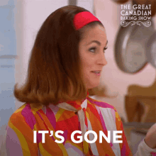 Its Gone Kyle Kennaley GIF - Its Gone Kyle Kennaley The Great Canadian Baking Show GIFs