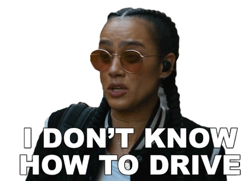 I Dont Know How To Drive Ramsey Sticker - I Dont Know How To Drive Ramsey Nathalie Emmanuel Stickers